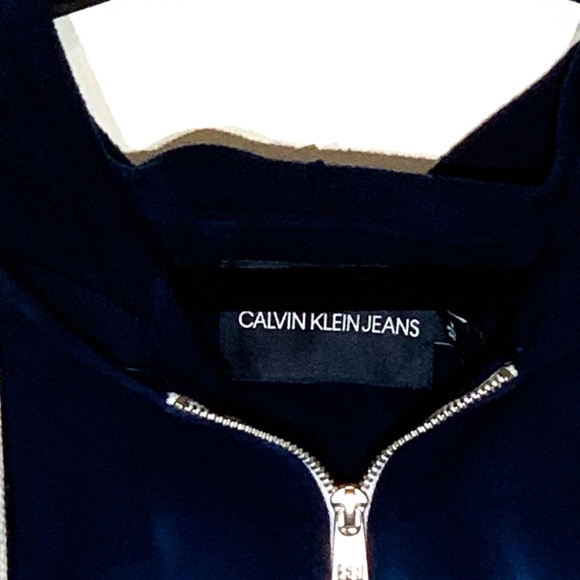 NEW CALVIN KLEIN BLUE TIE-DYE HOODIE - Picture 5 of 6